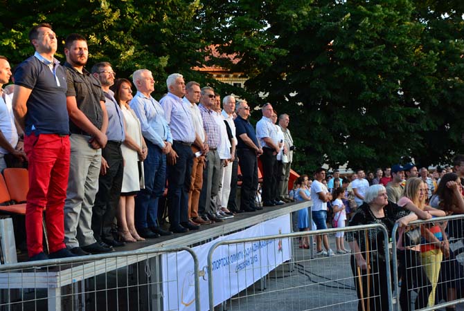 Munkássport Olimpia Szenttamáson 2015. július 3. megnyitó képek